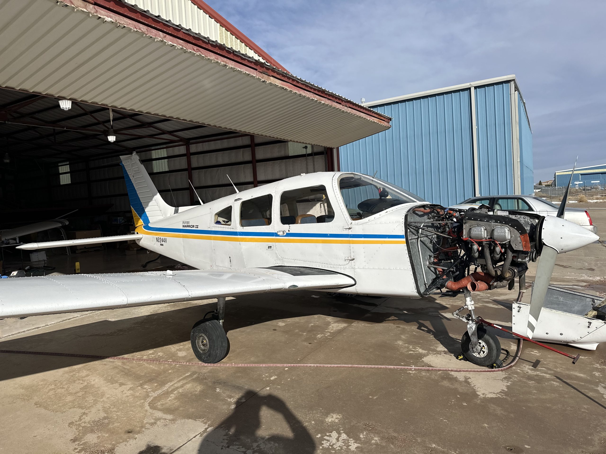Hangar maintenance