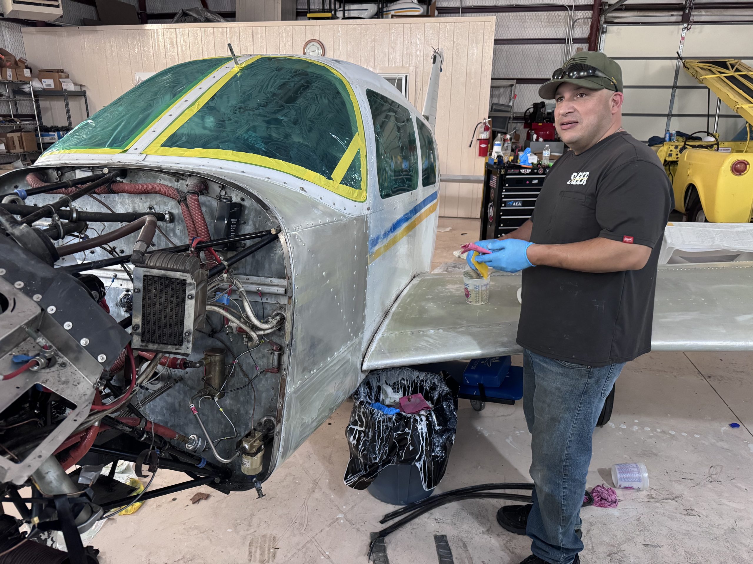 Hangar maintenance